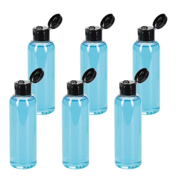 TEC 100ml Travel Bottles with Flip Tops